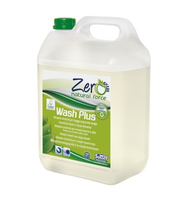 WASH PLUS (Zero) Détergent vaisselle naturel* pour la plonge manuelle 5 L WASH PLUS (Zero) Détergent vaisselle naturel* pour la plonge manuelle 5 L